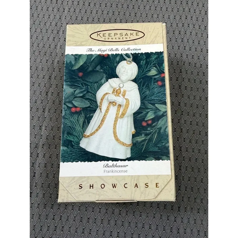 Hallmark “Balthasar” 1996 Magi Bells Showcase Keepsake Ornament NEW